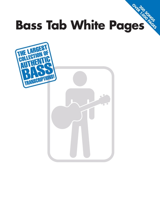 Détails du titre pour Bass Tab White Pages (Songbook) par Hal Leonard Corp. - Liste d'attente
